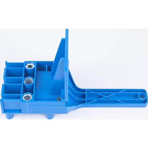 Woodworking Drilling Punch Locator Straight Hole Doweling Jig 6/8/10mm Drill Bits ABS Plastic Handheld Puncher Positioning Tool