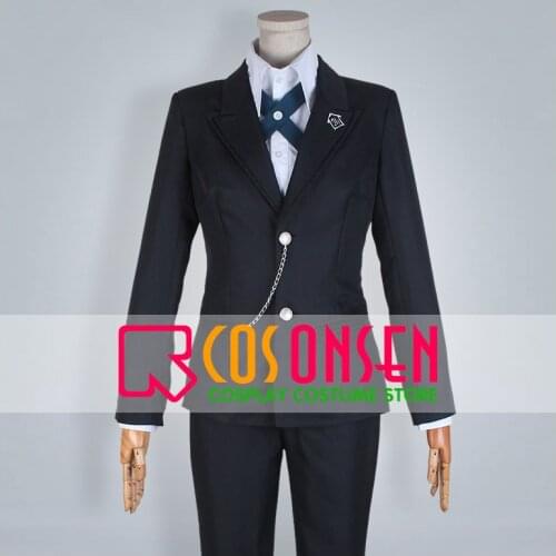 COSPLAYONSEN Dangan Ronpa Byakuya Togami Uniform Cosplay Costume Full Set Any Size