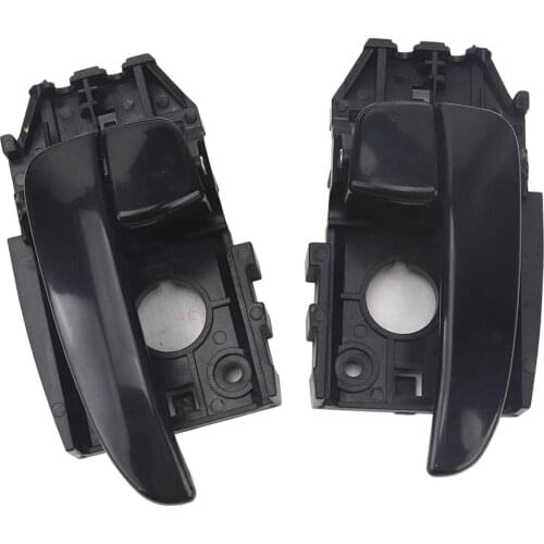 2Pcs Black 82620-2D000 Inside Side Driver Front Door Handle For Elantra New