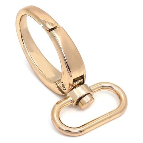 40pcs 2.5cm Golden Bag Clasp Hook, Chain Strap Clasp