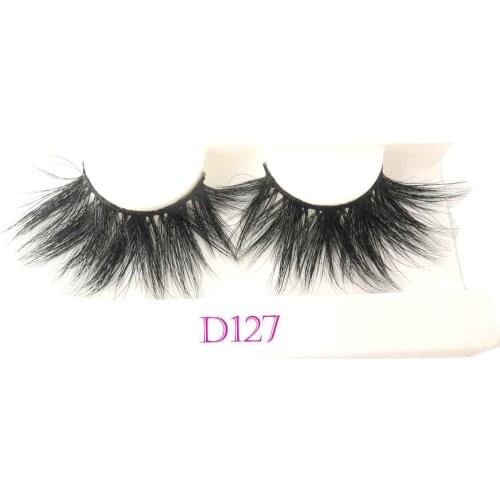 Baiside 25mm Long 3D mink lashes long lasting mink eyelashes Big dramatic volumn eyelashes strip individual false eyelash