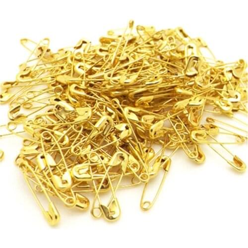 Safety garment pins clip black gold silver brooch paper clips clamps gold plated for home office school new 1000pcs/lot