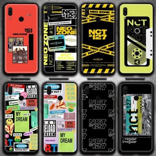 Kpop NCT 127 Neo Zone logo Phone Case Huawei Y6P Y8S Y8P Y5II Y5 Y6 2019 P Smart Prime Pro