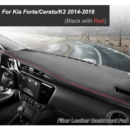 For Kia Forte Cerato K3 2014 2015 2016 2017 2018 Anti-Slip Mat Dashboard Cover Sunshade Dashmat Carpet Auto Accessories