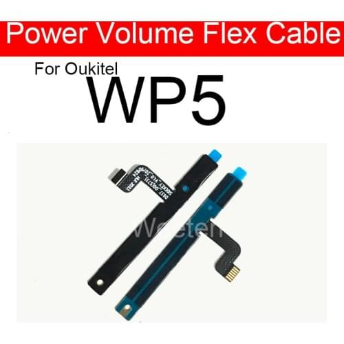 Power Volume Flex Cable For Oukitel WP5 Power&Volume Button Flex Ribbon Repair Replacement Parts
