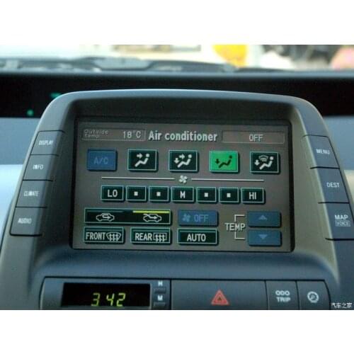 For Toyota Prius Hybrid Navigation LCD Display + Touch panel 06-09 LTA070B512F LTA070B511F LTA070B510F