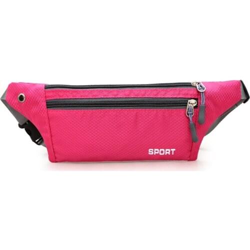 Hot style unisex waist packs fashion Candy color waist bag multipurpose waist bags for man and woman waterproof Hip Money Belt