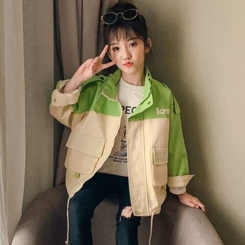 Tooling Children Spring Autumn Coats Girls Boys Jackets Girls Top Sports Outfits Teenage Children High Quality