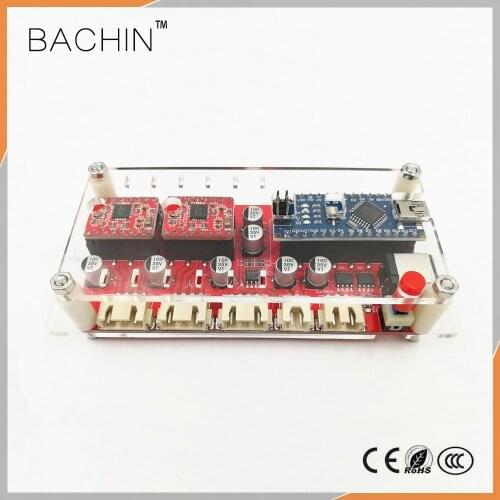 GRBL 2 Axis Control Board USB Laser Driver CNC Laser Cutter Engraver Part Stepper Motor Driver Controller