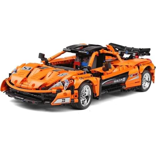 Hot QC004 MINITechnic Series McLarening P1 hypercar Racing Car Model Building Blocks Brick APP CONTROL lepining 13090 20087 Toys