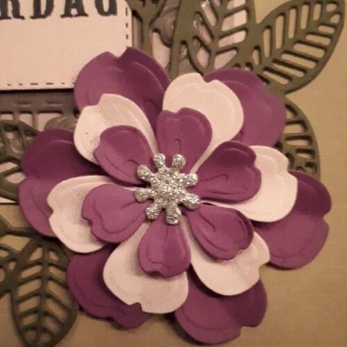 Overlapped Flowers&Leaves Metal Cutting Dies Various Overlapped Flowers Die Cut For Card Making DIY Decor.New 2019 Crafts Cards