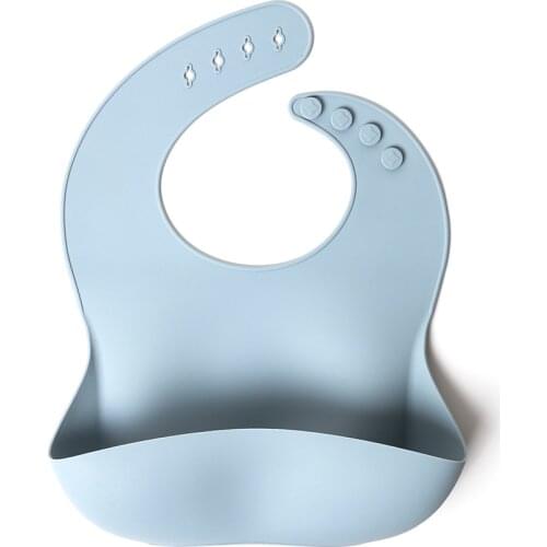 Fashion Silicon Breastplate Baby Bib washable Waterproof Solid Infant Drool Bibs Newborn Feeding Burp Drooling Scarf dropship