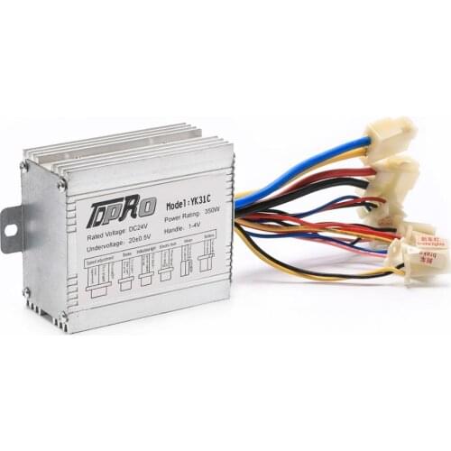 DC 24V 350W Motor Speed Controller Module For Electric Scooter Go Kart E-Bike