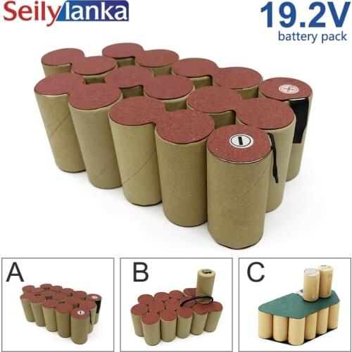 19.2V 4000mAh Ni MH battery pack Welding custom tool cd for GARDENA Black Decker Bosch Dewalt FESTOOL Hilti Hitachi Makita