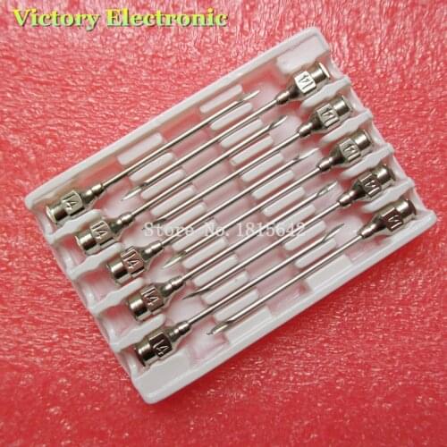 New 10PCS/Set Size14 Stainless Steel Hollow Needles Desoldering Tool For Electronic Components Wholesale Electronic