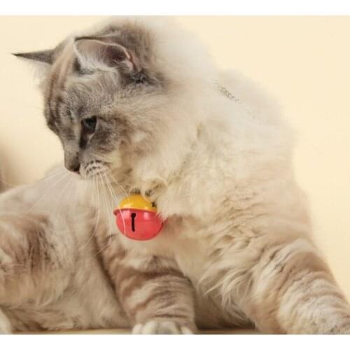 New PU Environmental Protection Material Pet Collar Cat Small Dog Big Bell Pet Supplies Decoration Accessories