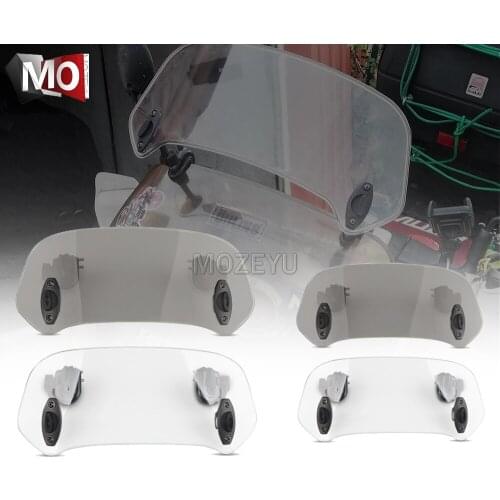 Motorcycle Windshield Extension Spoiler Windscreen Air Deflector For Aprilia SR Motard MAX 125 300 50 carb SXV 550 Pegaso 650