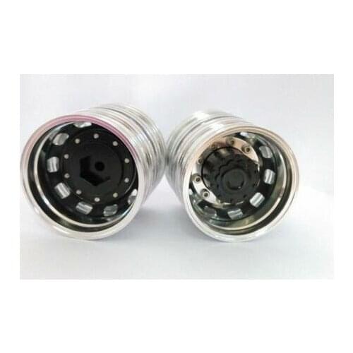 RC 1/14 Tractor Model Upgraded Rear Wheel Hub B for 3 Axle DIY Truck DIY Tamiya TH01361-SMT4