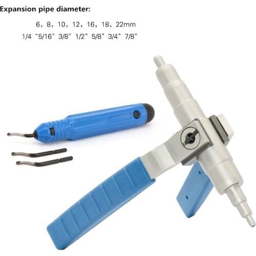 Manual copper tube expander with trimmer Expansion tube diameter 6-22mm air conditioning repair tool