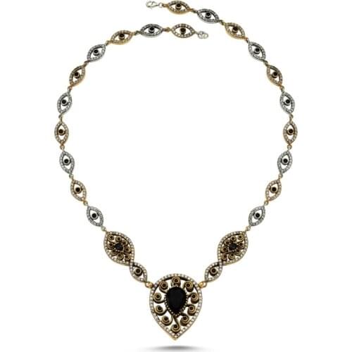 Silverlina Silver Zircon Stone Authentic Necklace