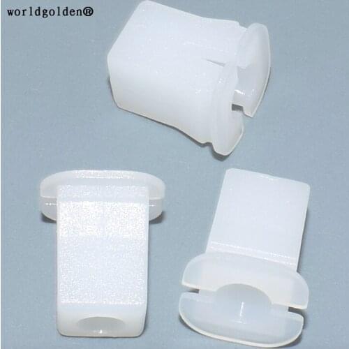 Worldgolden 100pcs plastic clip Grommet for European Car 121695