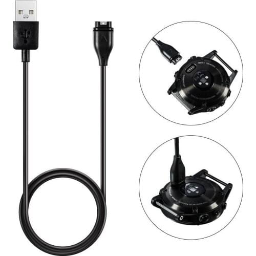 Charging Cable For Garmin Vivoactive 3 Charger 4s Universal 935 USB Dock 945 245 Fenix 5S Charger 5 5X Plus 6 6S 6X Pro Plug