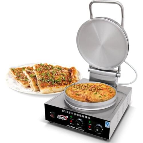 Stainless steel commercial desktop Electric baking pan pancake machine Household Hand pancake 220v 3000w 1pc