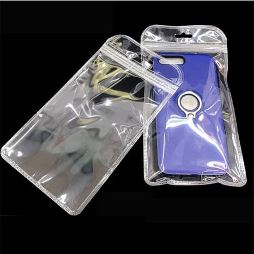 1000pcs/lot 5 Size Mobile phone case packaging bag transparent plastic bag retail packaging bag wholesale