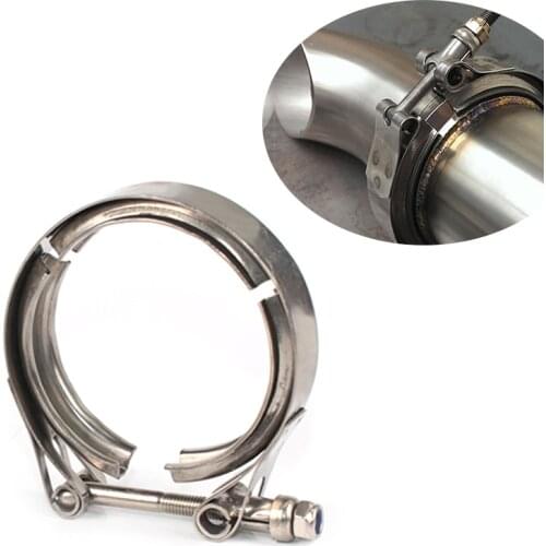 2/2.5/3/3.5/4 Inch SS304 V-Band Clamp Stainless Steel M/F 3 v band Turbo Exhaust Downpipe
