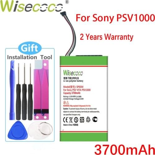 3700mAh Battery For Sony PSV VITA PSVITA 1000 psv1000 SP65M PCH-1001 PCH-1101 Mobile Phone With Tracking Code