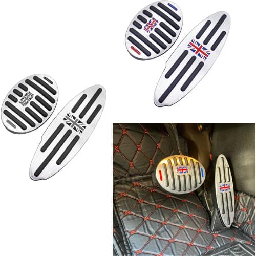 For MINI Cooper Accessories R55 R56 R60 F54 F55 F56 F60 Countryman Automatic Gear Styling Car Brake Gas Pedal Cover Decorations