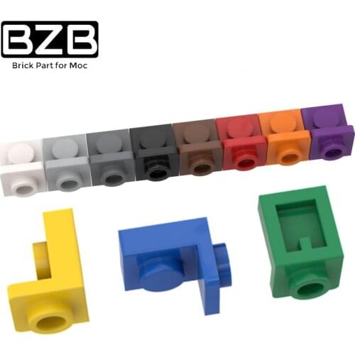 BZB MOC 36840 1x1 Side Bump Board High Tech Building Block Model Kids Toys DIY Brick Parts Best Gifts