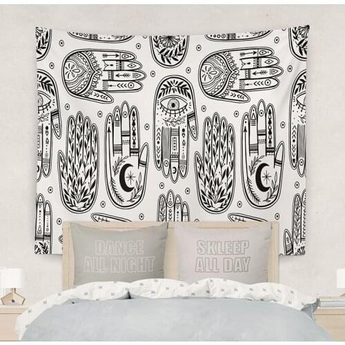 Ancient Egyptian Mystic Symbol Pattern Wall Tapestry Artistic Home Decoration Cloth Wall Rugs Dorm Decor Blanket Tapestry