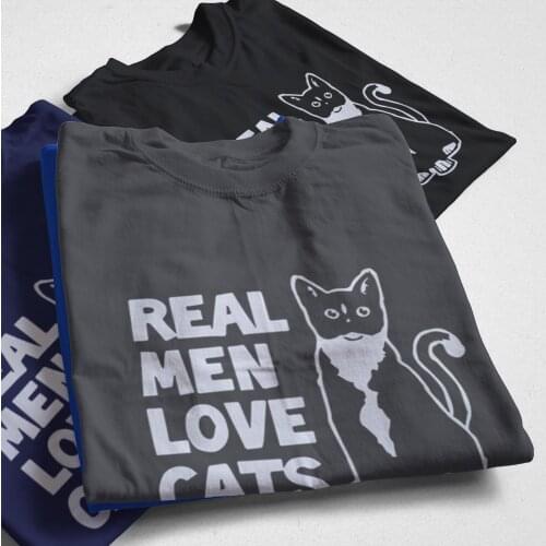 COOLMIND 100% cotton short sleeve summer men tops tee shirts loose cool cat print men tshirt streetwear hop hop t-shirts
