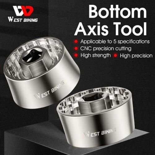 WEST Five in one maintenance tool for bicycle axle Center axle riding tools 44MM BBR60 BB-9100 DUB16T FSA386 Disassembly tool