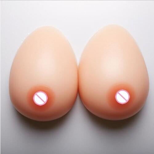 Creative water drop design Super soft Silica gel Breast Form Supports Artificial Fake False Breast Real touch feeling MR077