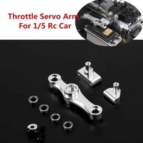 17T/15T Metal Throttle Servo Arm Kit Fit For 1/5 RC LOSI 5IVE-T Rovan LT Remote Control Toys Car Upgrade Parts