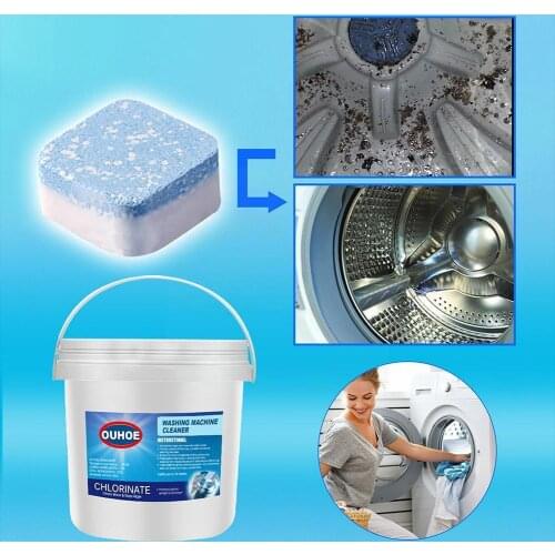 Hot Washing Machine Mini Cleaner Tablets Washing Machine Products Cleaning Detergent Effervescent Cleaning Tablet Descaling R8N2