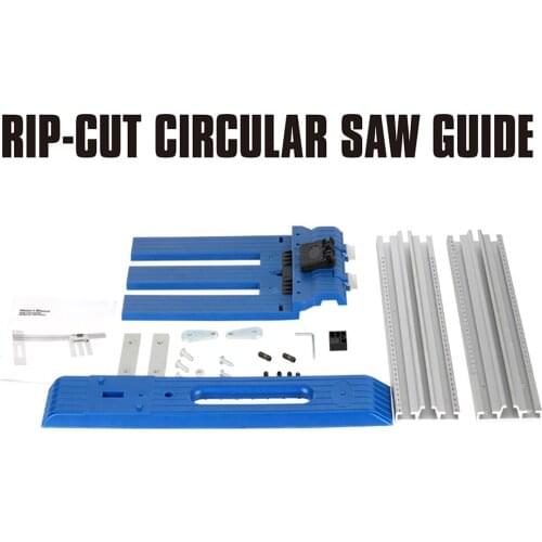 Wood Rip-Cut Circular Saw Guide Precision Edge Guide Power Saw Rip Fence For Circular Saw Cordless Positioning Cutting Bracket