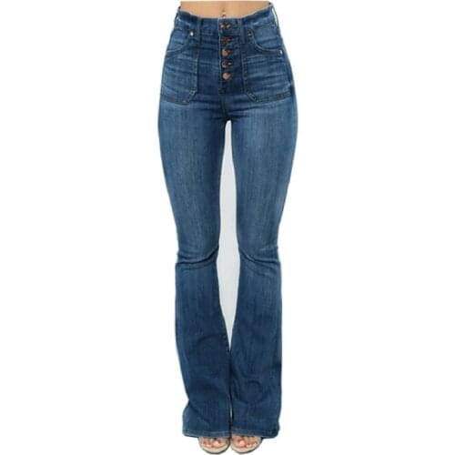 Женские джинсы клеш OIMG China At AliExpress