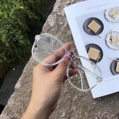 Cool Anti Ray Finished Myopia Glasses Frame for Women Men Diopter Computer Glasses -0.5to-6.0