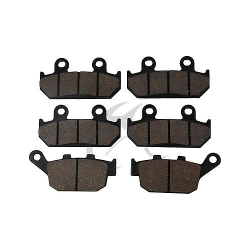 Motorcycle Front Rear Brake Pads For HONDA VFR 400 R 1987-1989 1988 New
