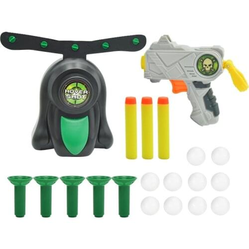 Floating Ball Shooting Gun Hovering Ball Indoor Air Hover Shot Target Game Suspension Flying Ball Guns Kids Toys Gift