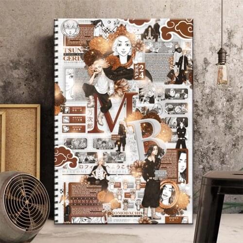 Collage Posters Wall Tokyo Avengers Poster Retro Anime Poster Canvas Painting Wall Art Picture Photos for Children Room Decor