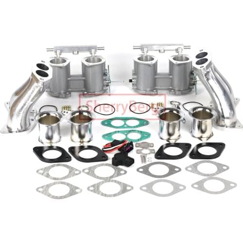 SherryBerg 42MM 42IDF TBS Throttle Bodies SET Air Horns Mainfold.. Jenvey IDF Style Carb 84mm Height TFP42I Rep. Weber Dellorto
