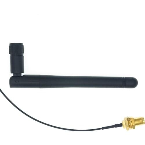 2.4G antenna folded Bluetooth wifi module ZigBee antenna SMA to IPEX feeder line 2.4GHz Antenna