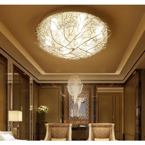 Modern Ceiling Lights LED illumination home fixtures Aluminum living room lamps nest luminaires kids bedroom Ceiling lighting