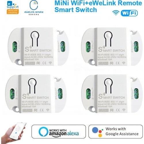 WiFi Bluetooth-compatible Smart Light Switch Wireless WiFi Smart Breaker Light APP Remote Control With Alexa Google Smart Home