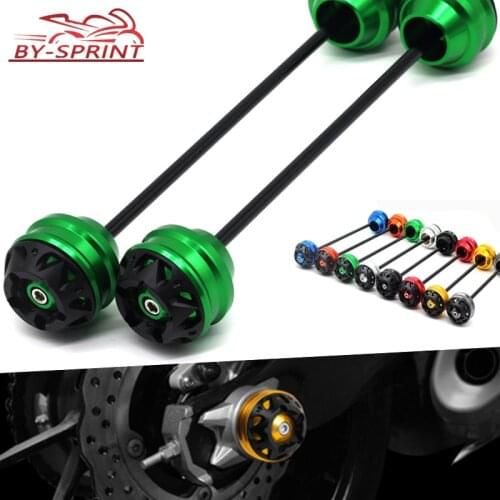 For KAWASAKI Z1000 R Z 800 Z 1000 SX R Z800 Z1000 Z1000SX Motorcycle CNC Front Axle Sliders Fork Wheel Falling Protection Cap