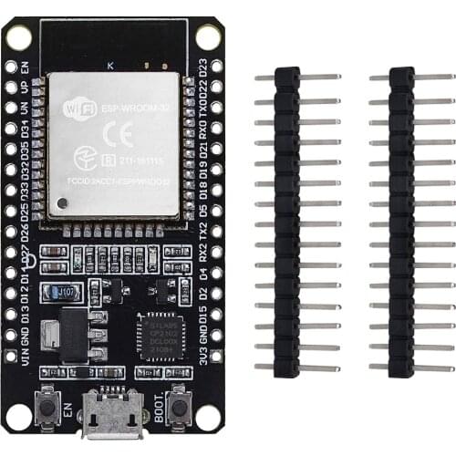 1PCS ESP32 Development Board WiFi+Bluetooth Ultra-Low Power Consumption Dual Core ESP-32 ESP-32S ESP 32 Similar ESP8266